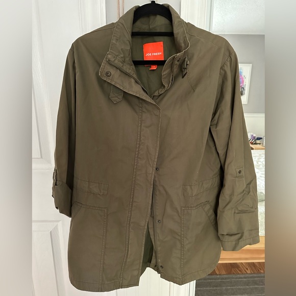 Joe Fresh Green Army Jacket - Picture 1 of 5